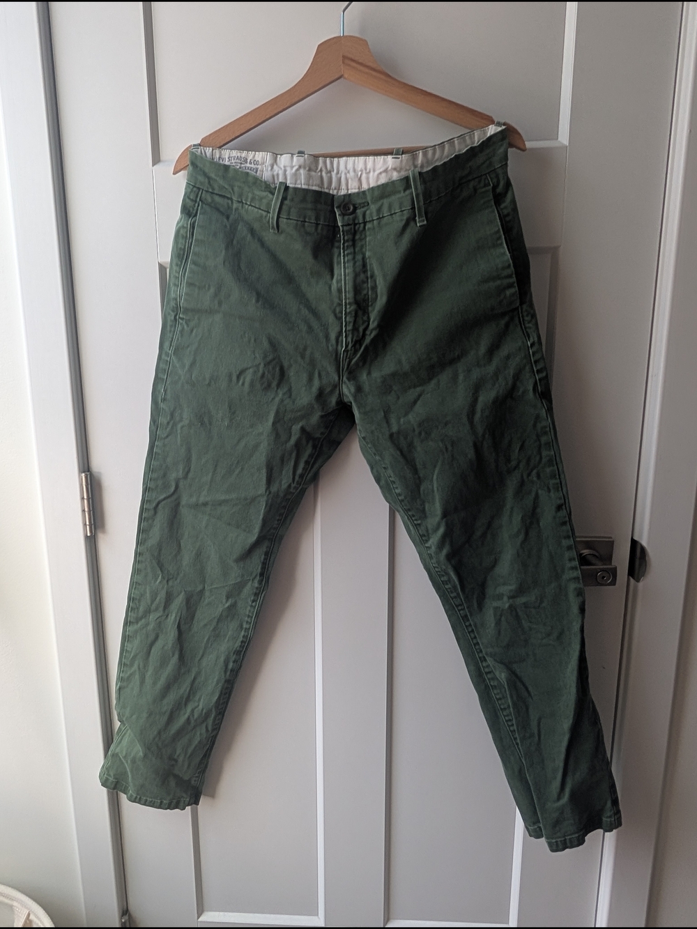 Levi's Olive Green Men's Chinos